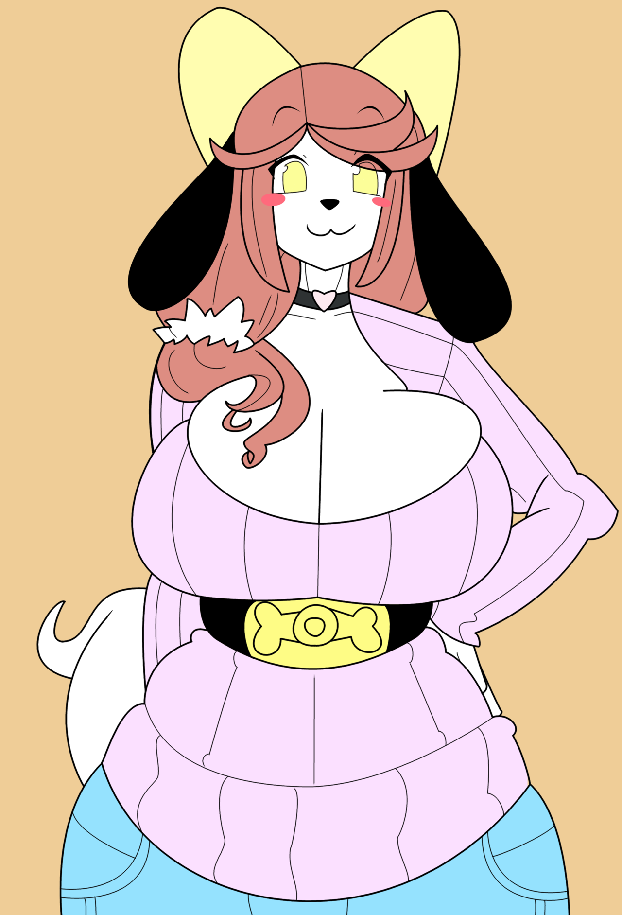 theycallhimcake:  lucedo725: For Mother’s Day, I drew another dog mom for Year