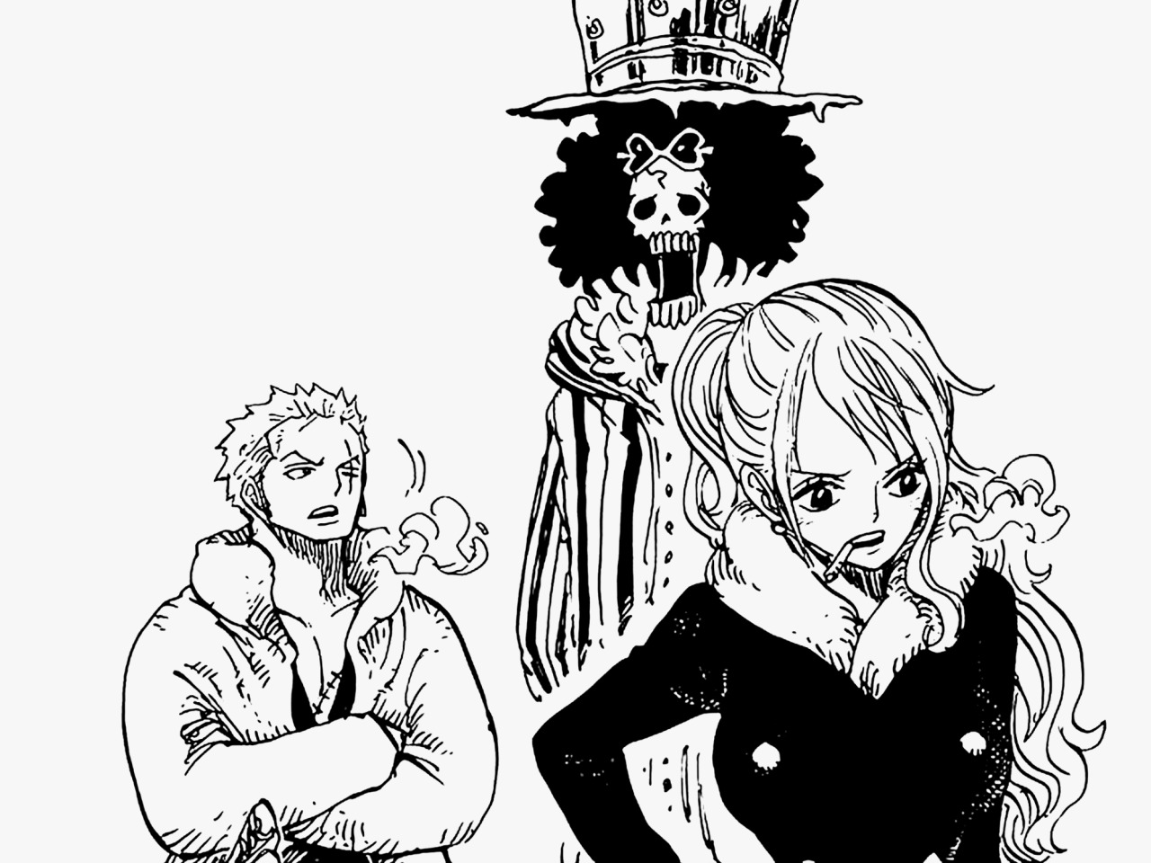 Zoro understands Luffy  Zoro one piece, One piece drawing, One piece  pictures