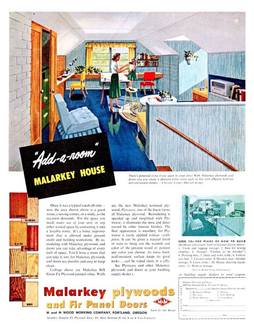 M and M Woodworking Co, 1952