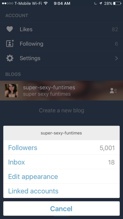 super-sexy-funtimes:  Wooooo!  @super-sexy-funtimes do we all get the honor of seeing a new video/picture now that you’ve reached 5k followers?