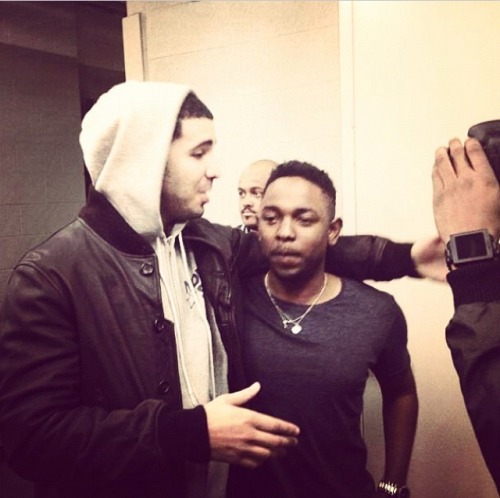 kendrickkilledmyvibe:  Kendrick Lamar x Drake