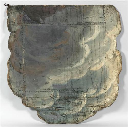 desimonewayland:Clouds for scenery [canvas and wood]Nuages pour “Dardanus” de Rameau dans didon, 178