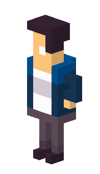 Hermit-a-Day May, Day 17: EthosLab. Today's Style/medium Is The Mobile Game Crossy Road. I'm Gonna Be