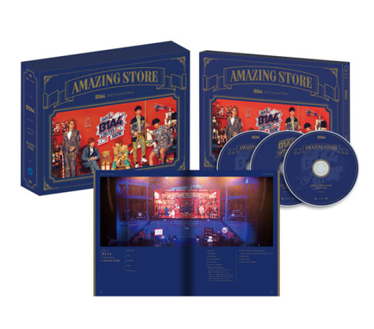 2013 B1A4 LIMITED SHOW [AMAZING STORE] (3DVD+PHOTOBOOK 100PAGE)