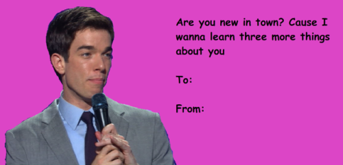 hottopicguy:John Mulaney Valentines part 2, i expect more to come