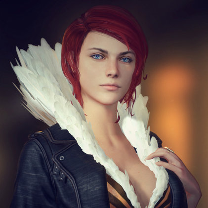 cyberclays:  Transistor: Red - fan art by chang-gon shin 