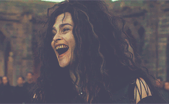  harry potter meme: nine characters [9/9] » Bellatrix Lestrange ↳ “…a woman