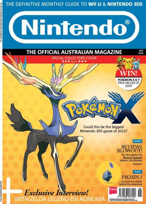 Celebrating the next weeks Pokemon XY release the Official Nintendo Magazine Australia reveal their 