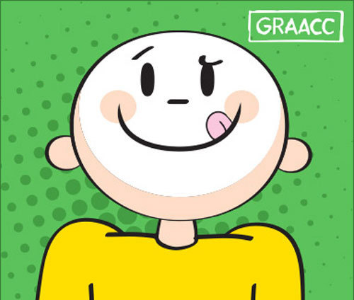 a boa notícia do dia. — Graacc deixa personagens de desenhos carecas pelo