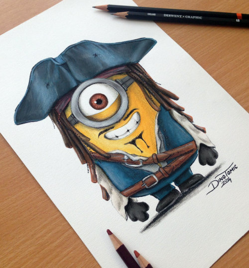 Absolutely brilliant drawings by Dino Tomic