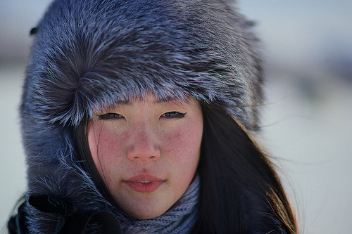 aegean-okra:Yakut girl from Siberia