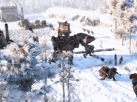 Iron Harvest Is An Alternate Reality 1920′s RTS Game Where You command Giant Dieselpunk Mechs In Battle.