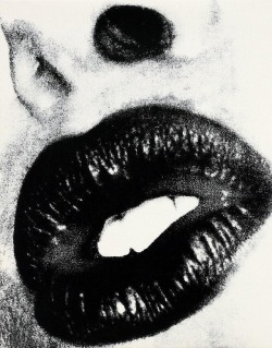 zzzze:Daido Moriyama  “Lips” ,2007 screenprint