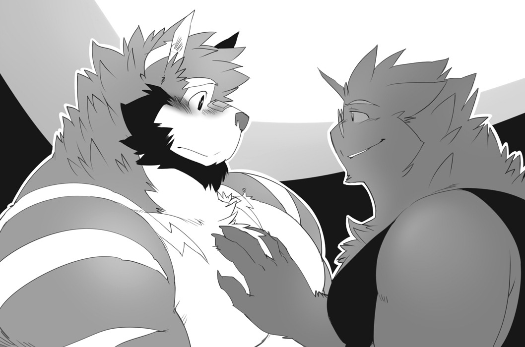 gengacanvas:  More stuff for a friend. Also, what’s supposed to be Koromaru from