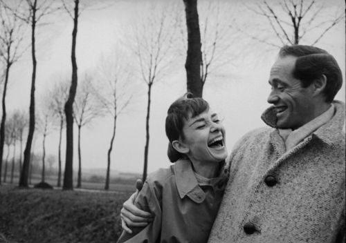 Audrey Hepburn with husband Mel Ferrer in Paris, 1956Getty Images / © Ed Feingersh