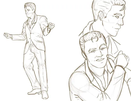 Working On The King Now!!Then After Him Is Swank, Then Benny, Then Butch