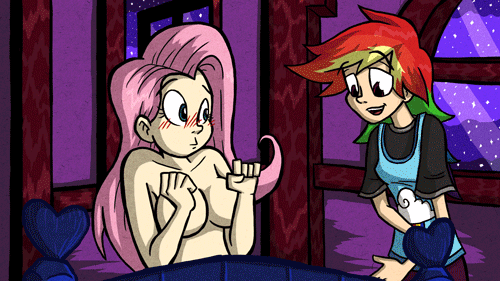 someponysscribbles:  ponyville-after-dark:  scootaloos-dark-diary:  FlutterNude 2