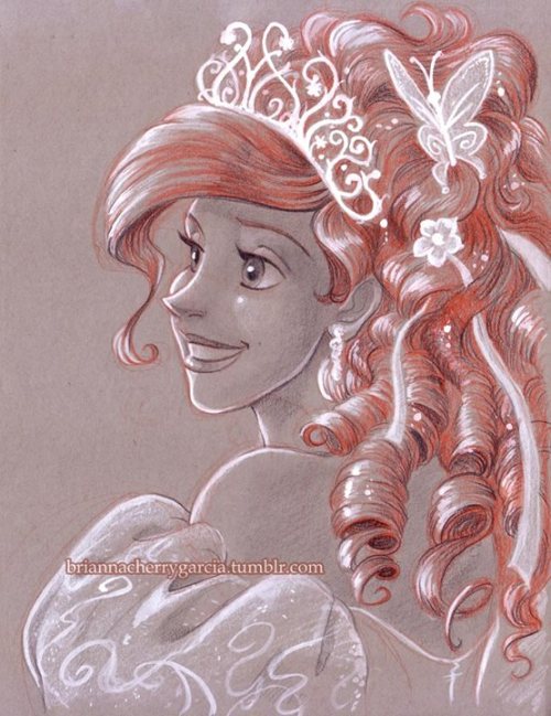 a-night-in-wonderland: Beautiful Disney Art from Brianna Garcia