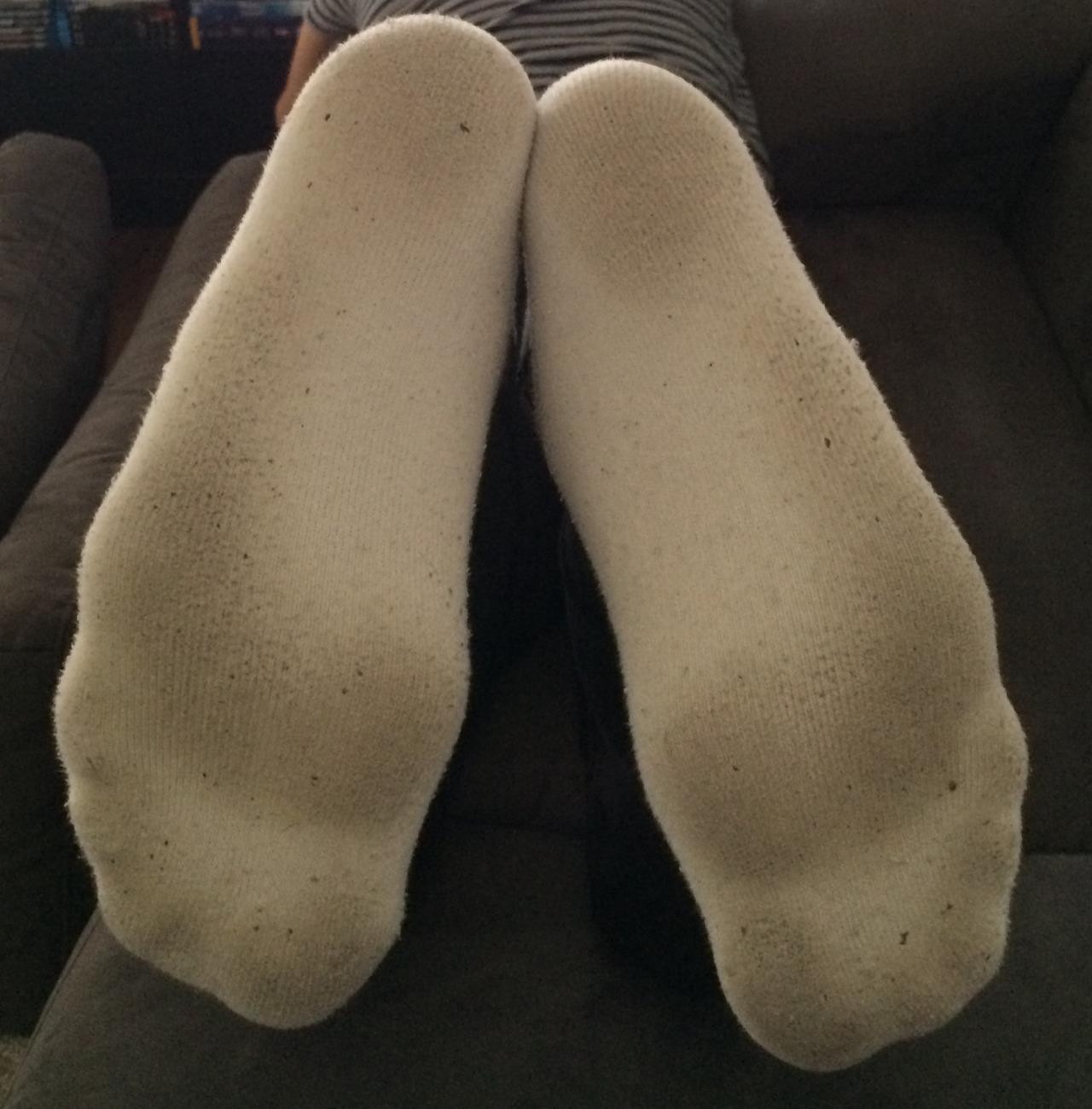 whsoxman:Perfect view - perfect feet - perfect socks - perfect fuckbuddy