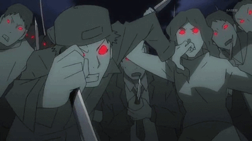 karinetsasuke:  Shizuo smiles but he doesn’t like violence 