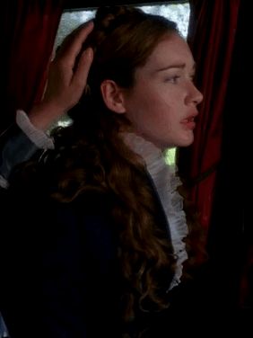wardrobeoftime: Costumes + Sisi (2009)Elisabeth in Bavaria’s blue and grey dress in Episode 01.She w