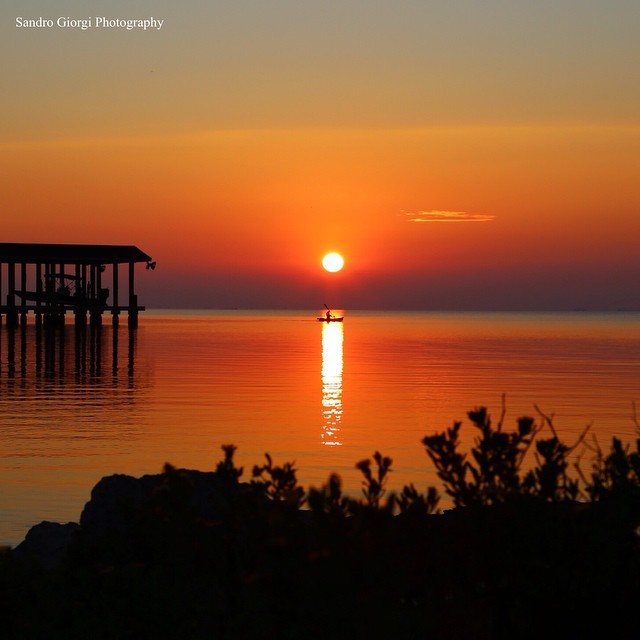 Galveston Sunset. #galveston #texas #usa #LoveGalveston #sunset #sun #tramonto #water #beach #sandrogiorgi by sandrogiorgi http://galvtx.com/1roLGRs