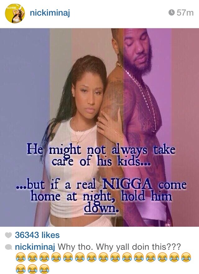 cooolasssluusshhh:  LMFAOOOO NICKI GOTTA CHILL WITH THESE MEMES 😂😂😂😂😂😂😂😂