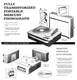 vinylespassion:  Fully Transistorized Portable