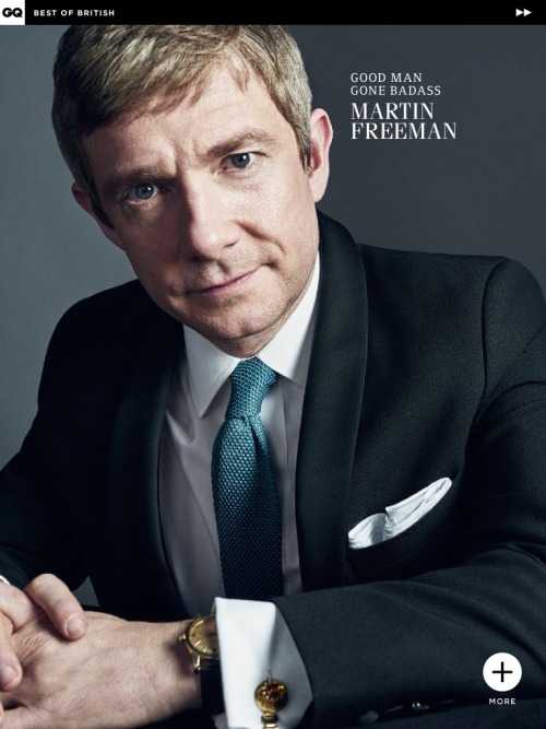 blackstarjp:Martin Freeman from GQ UK.You can buy it here!https://itunes.apple.com/jp/app/gq-magazin