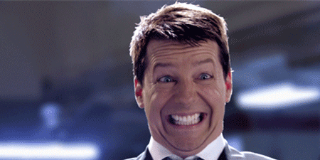 seansavesworld:  Sean Hayes is experiencing one of the many Sean Saves the World