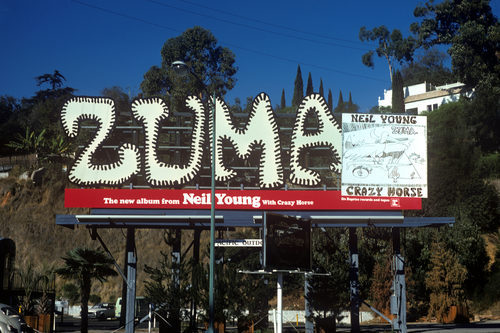 Zuma billboard on Sunset Blvd. (photo credit: Rober Landau)