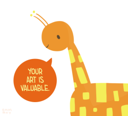 positivedoodles:  [drawing of a yellow and