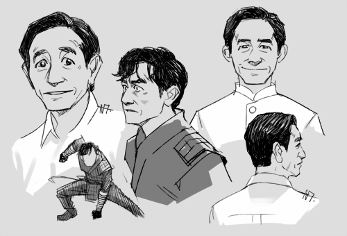 some memory drawings of tony leung as wenwu