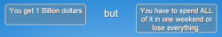 goingtopshelf:  punchbuggydragon:  breelandwalker:  irontargaryen:  *cracks neck* my time has come  Okay, first? Pay off all your debts. Take out a small loan and pay it off right away. Buy several hundred vacant houses. Schedule repairs for said houses