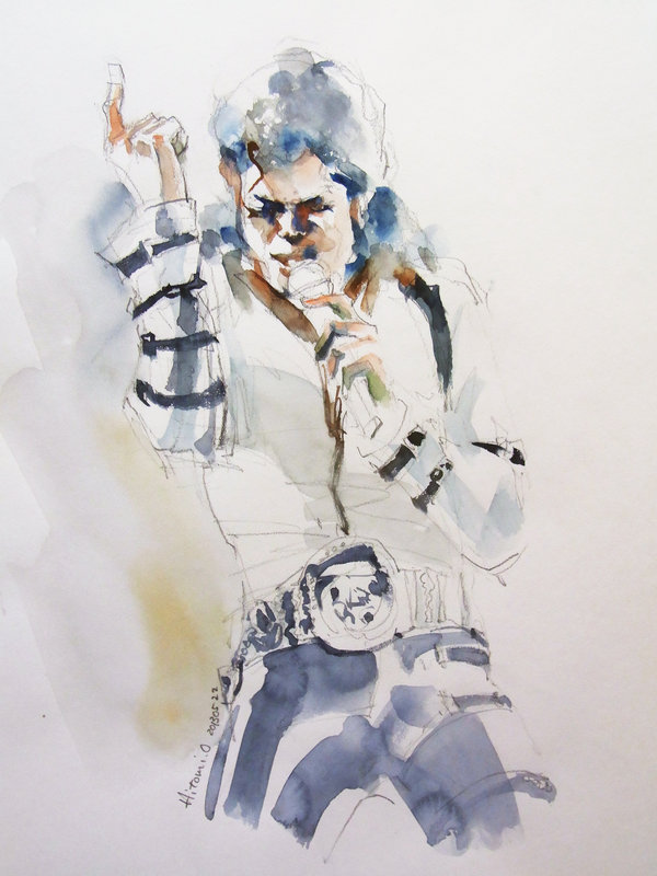 fuckyeahmichaeljackson:  Amazing fan art by HitomiOsanai 