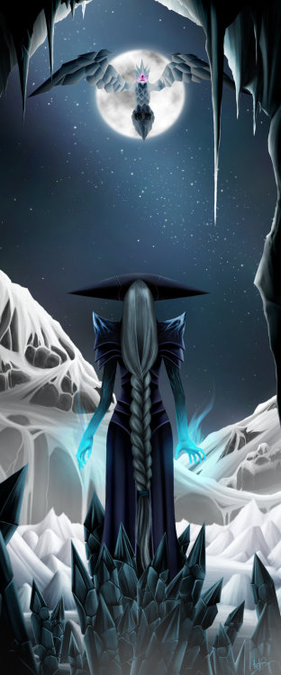 riotromulus:  “We will take back what is ours. The other tribes won’t be able to stop us, they are but snowflakes. And we are an avalanche” - Lissandra, the Ice Witch Fantastic Lissandra, Anivia and Orianna art by RubyKeane on DeviantArt!