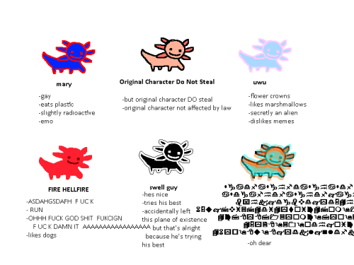 flobsters: tag yourself im swell guy