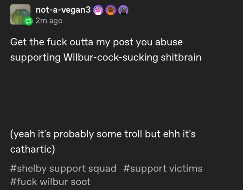 Shelby Herself Is Now Confirming And Agreeing With The Things Wilbur Himself Said In His Apology. She