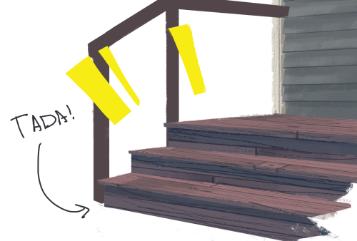 seiyoko:a super quick tutorial on how I make wooden board textures. (sorry for the handwriting)I lik