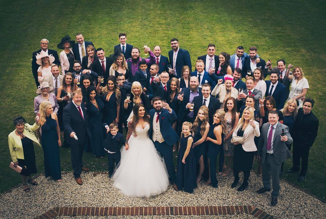 Another group pic of our wedding @kilsboy and our family and friends! 💗💗💗💗💗