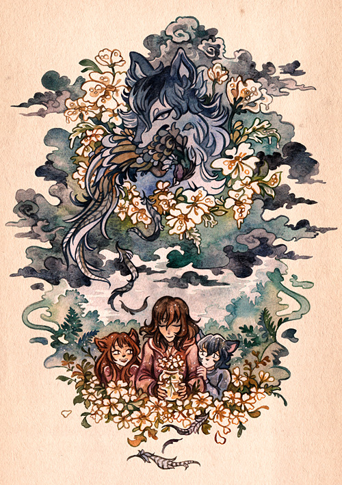 cryptovolans:  Wolf Children is a beautiful movie and no matter how many times I