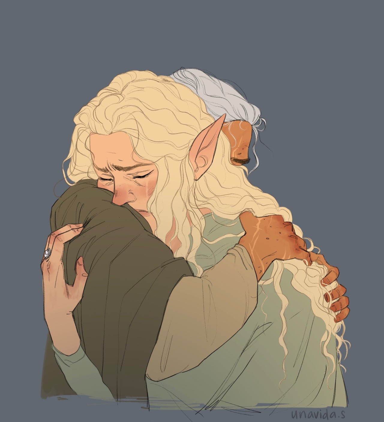 Galadriel and Celeborn - Fellowship of the Ring - Lord of the Rings - Cate  Blanchett - Marton Csokas | Lord of the rings, Fellowship of the ring,  Galadriel