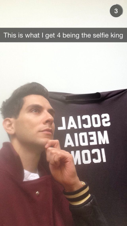 joshdunit:gabe saporta more like babe saporta(from snapchat)