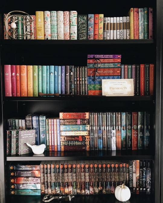 Here’s the older shelfie!