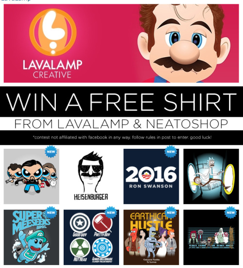 Giveaway alert! #WIN a #free shirt from my Neatoshop!ENTER HERE for a chance to win!