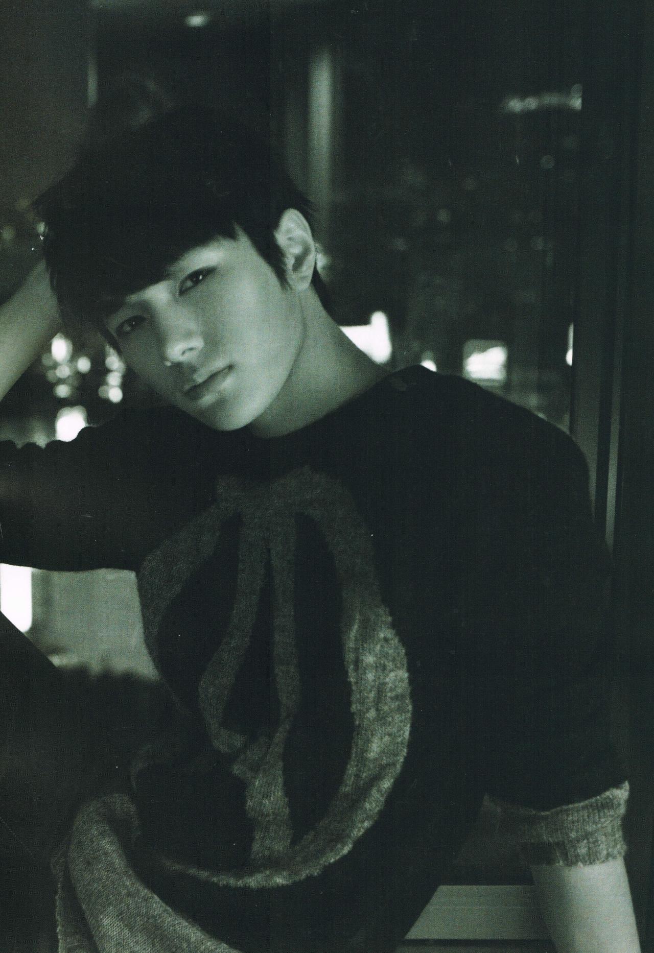 ayumyung:  【SCAN】AJ vol.2 INFINITE L Myungsoo 3 take out with full credit*^^*