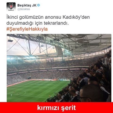 İkinci golümüzün anonsu...