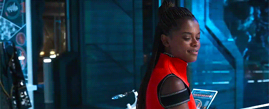 daisyisobelridley:Letitia Wright as Shuri in Black Panther (2018)
