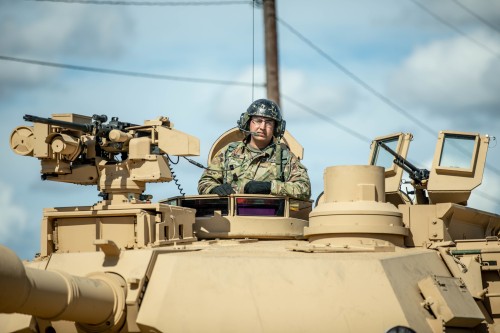 Troopers assigned to Bravo Company, 3rd Battalion, 8th Cavalry Regiment, 3rd Armored Brigade Combat 