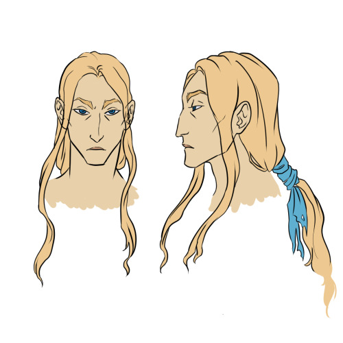 Old-ish Sketch OfSweet Nightmares'leader Of The Hunters' Guild, Felix Hundsmann.